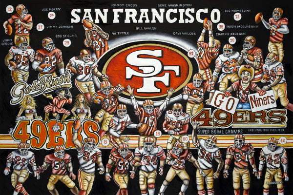 San Francisco 49ers Tribute -- by Thomas Jordan Gallery
