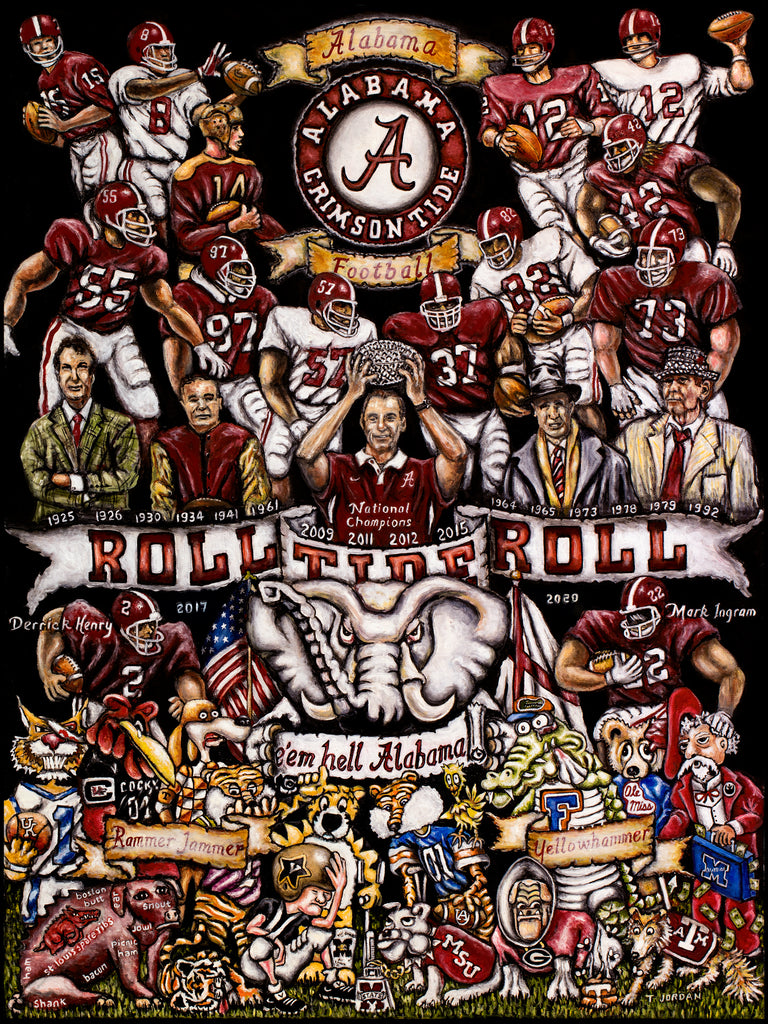 Alabama Tribute -- by Thomas Jordan Gallery