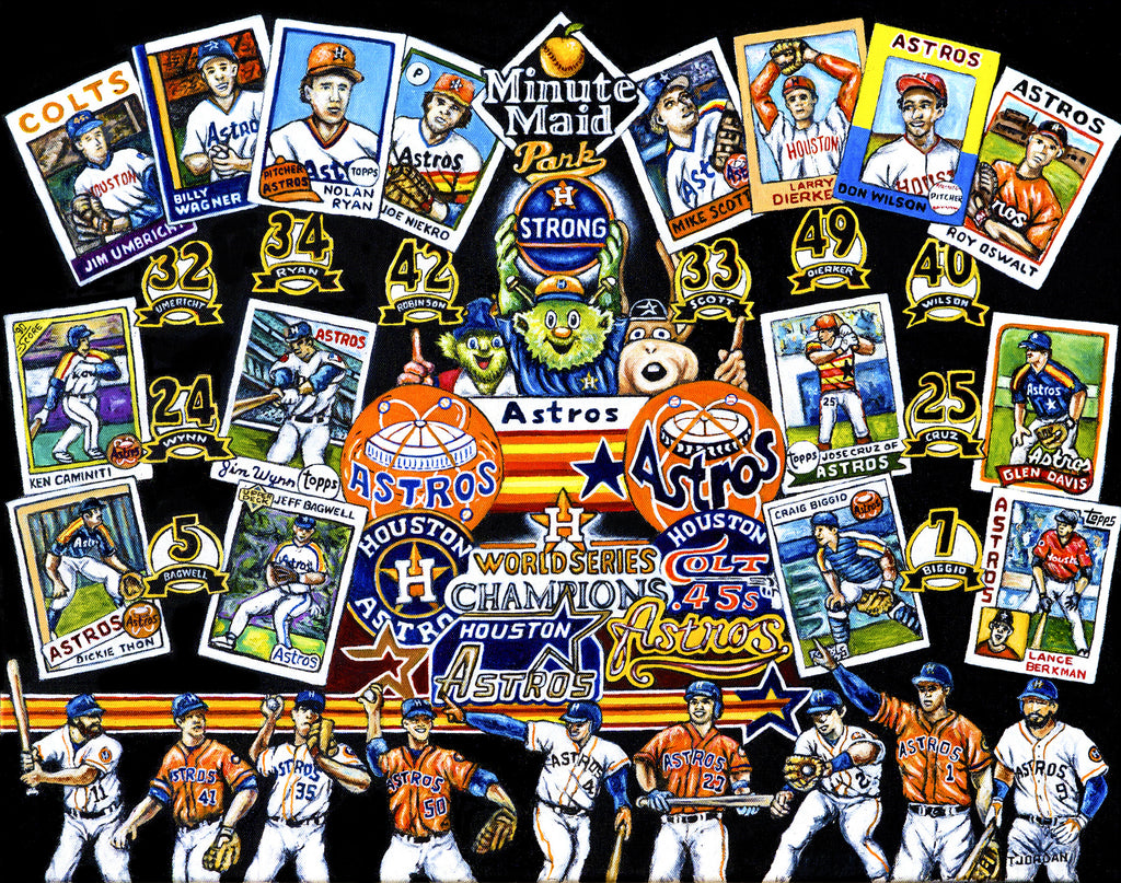 Houston Astros Tribute -- by Thomas Jordan Gallery