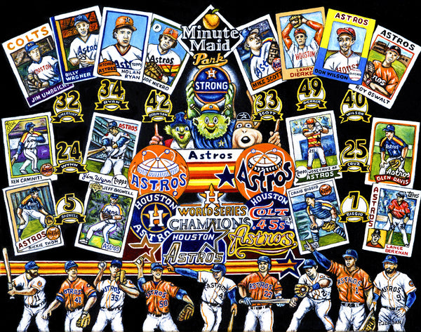 Houston Astros Tribute -- by Thomas Jordan Gallery