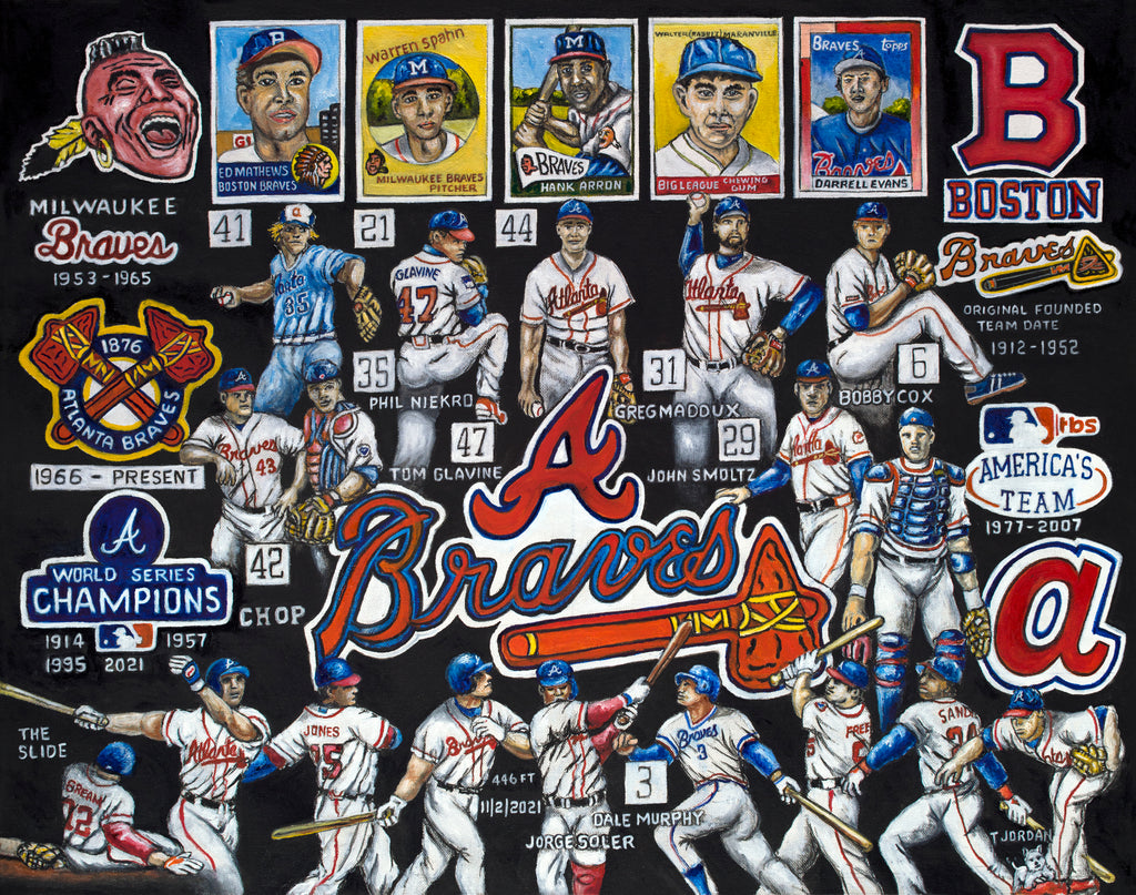 Atlanta Braves Tribute -- by Thomas Jordan Gallery