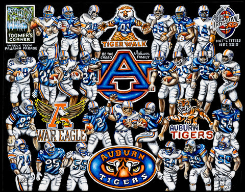 Auburn Tigers Tribute -- by Thomas Jordan Gallery