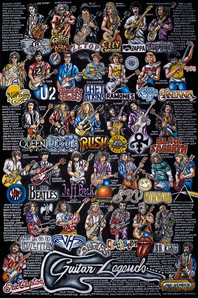 Guitar Legends -- by Thomas Jordan Gallery