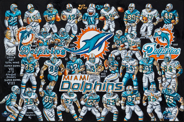 Miami Dolphins Tribute -- by Thomas Jordan Gallery