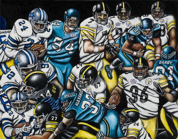 Super Steelers Trilogy -- by Thomas Jordan Gallery