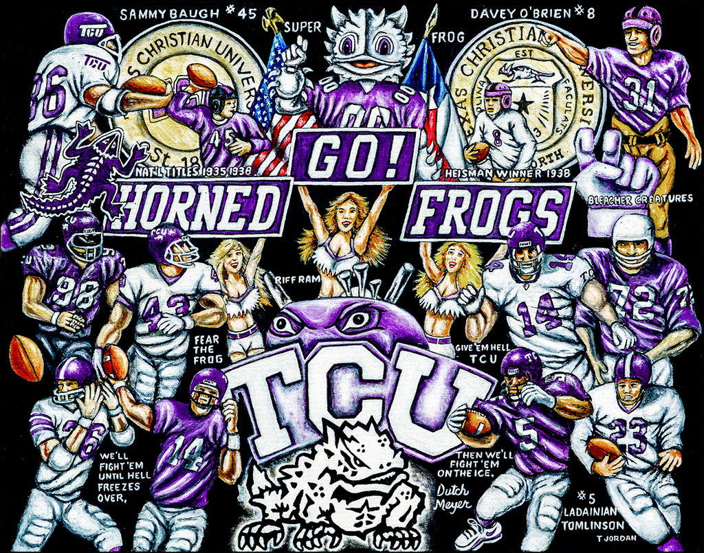 TCU Tribute -- by Thomas Jordan Gallery