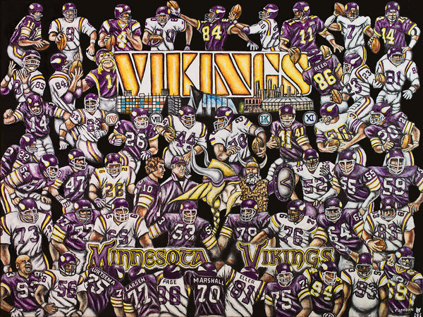 Vikings Tribute -- by Thomas Jordan Gallery