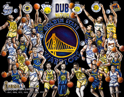 Golden State Warriors Tribute -- by Thomas Jordan Gallery