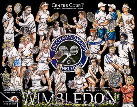 Wimbledon Champions Tribute -- by Thomas Jordan Gallery