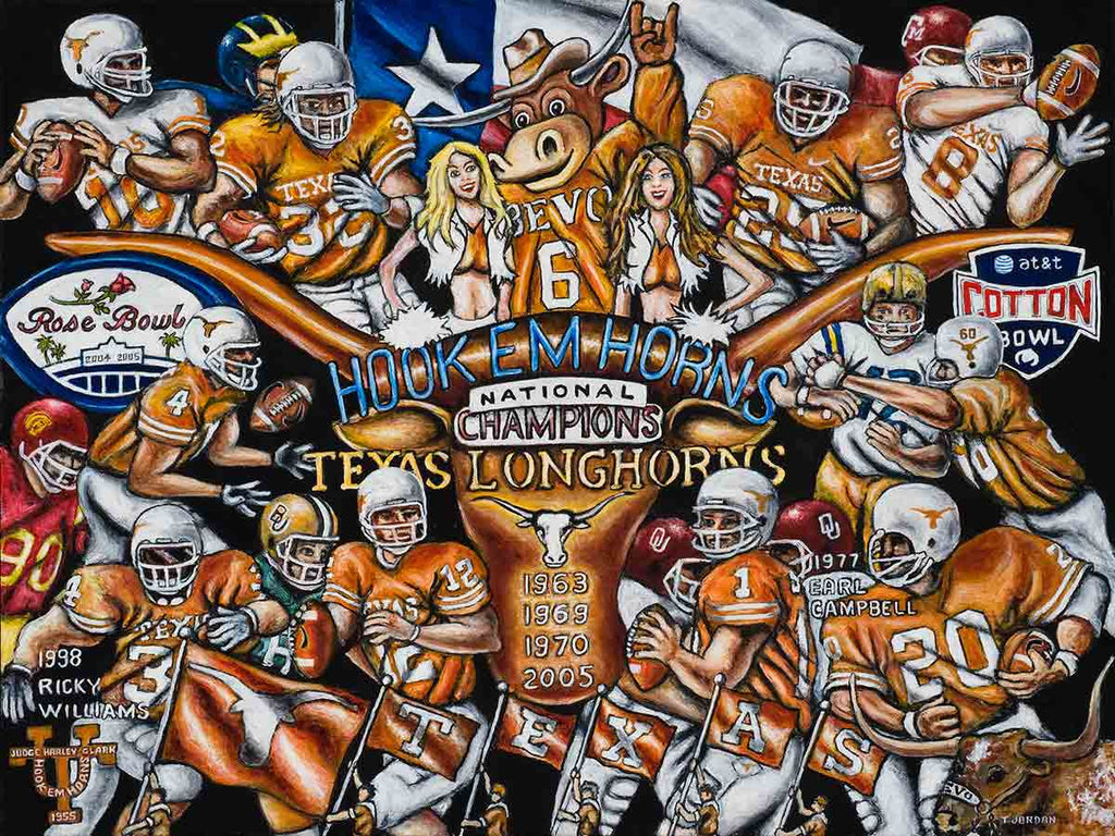 Hook Em Horns -- by Thomas Jordan Gallery