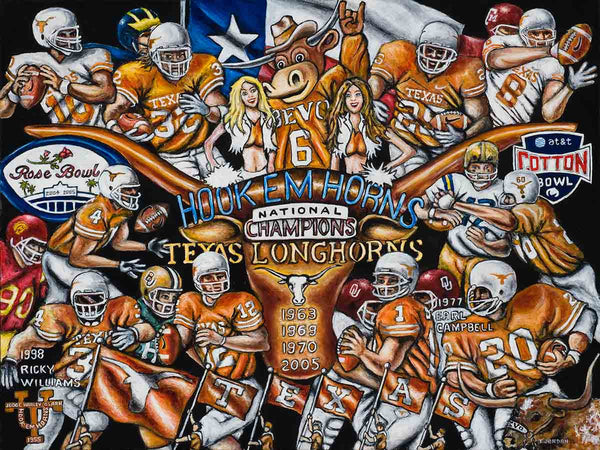 Hook Em Horns -- by Thomas Jordan Gallery