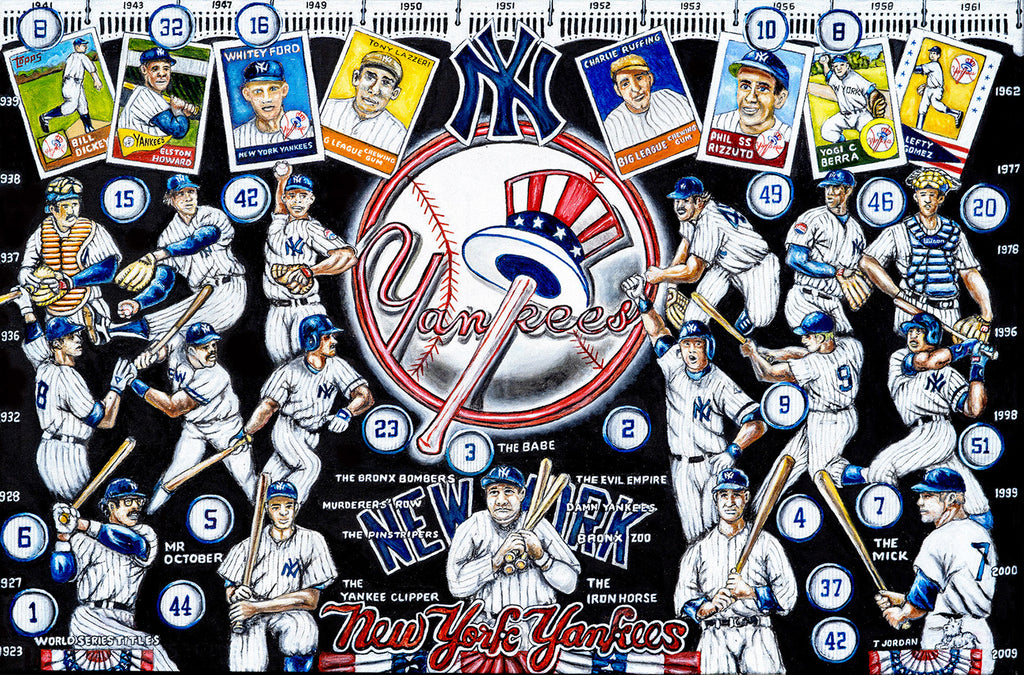 New York Yankees Tribute -- by Thomas Jordan Gallery