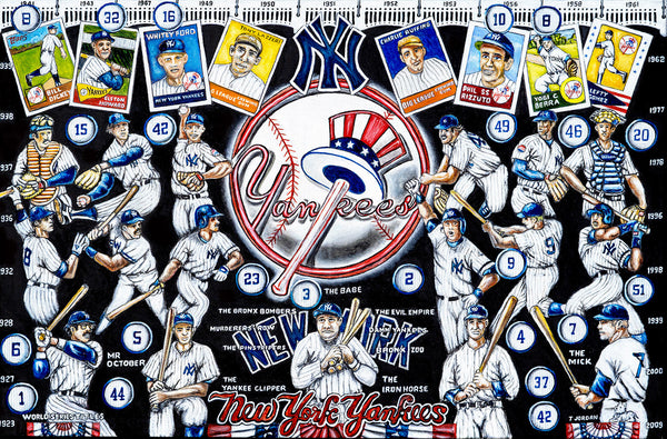 New York Yankees Tribute -- by Thomas Jordan Gallery