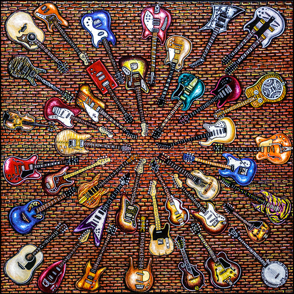 Completed Painting Announcement -- Classic Strings Tribute by Thomas Jordan