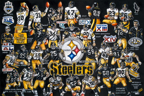 Pittsburgh Steelers Tribute by Thomas Jordan Gallery