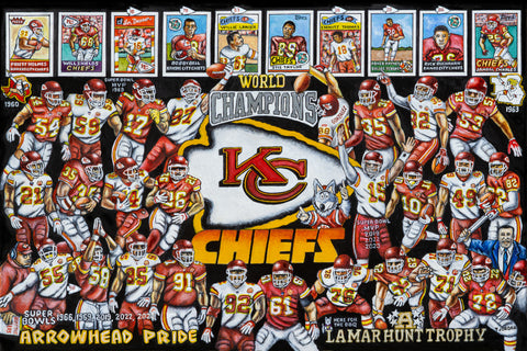 Kansas City Chiefs Tribute -- by Thomas Jordan Gallery