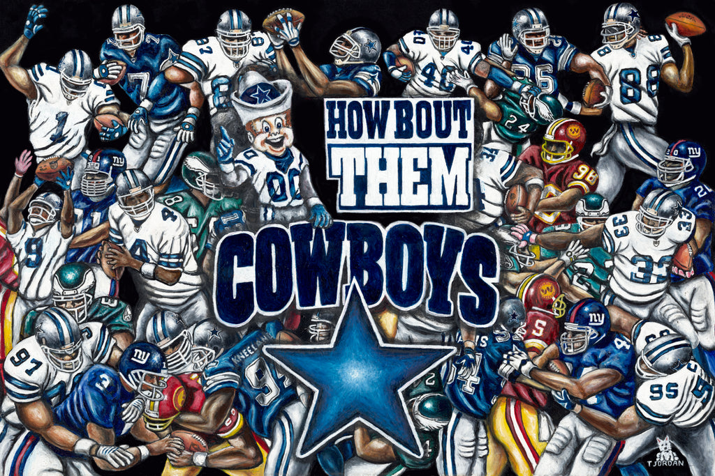 How Bout Them Cowboys -- by Thomas Jordan Gallery