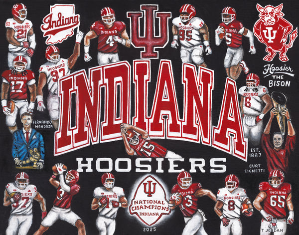 Indiana Hoosier Tribute -- by Thomas Jordan Gallery