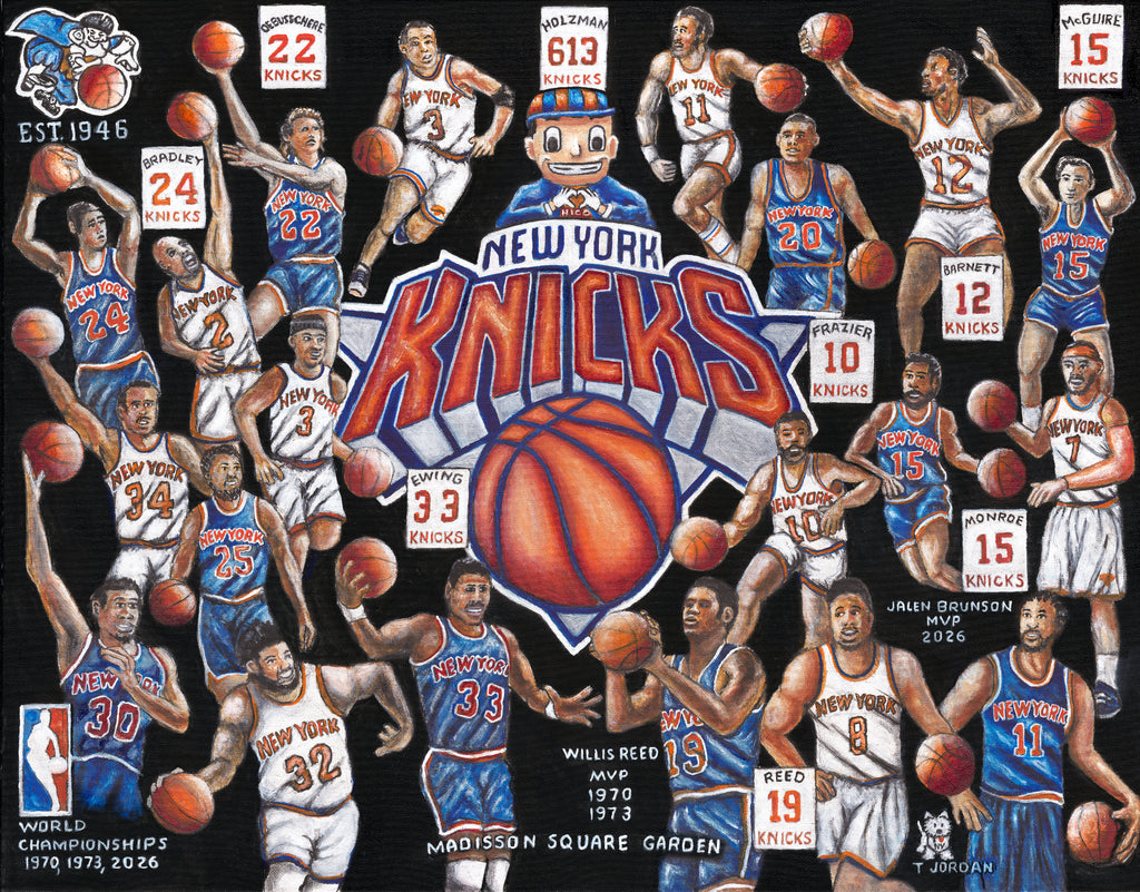 NY Knicks Tribute -- by Thomas Jordan Gallery