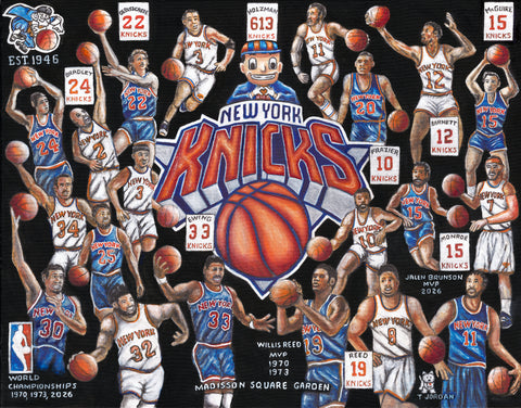 NY Knicks Tribute -- by Thomas Jordan Gallery