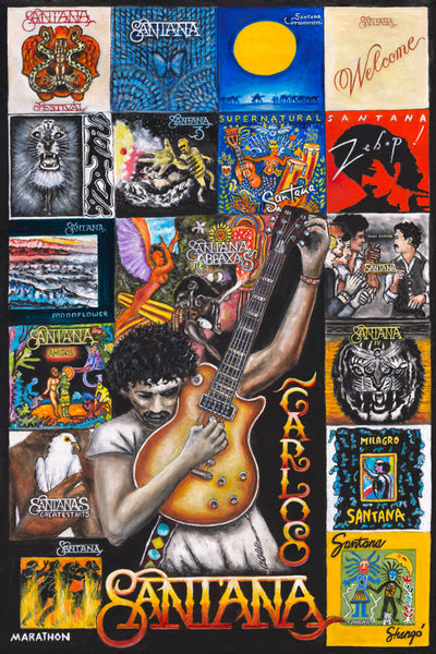 Santana Tribute -- by Thomas Jordan Gallery