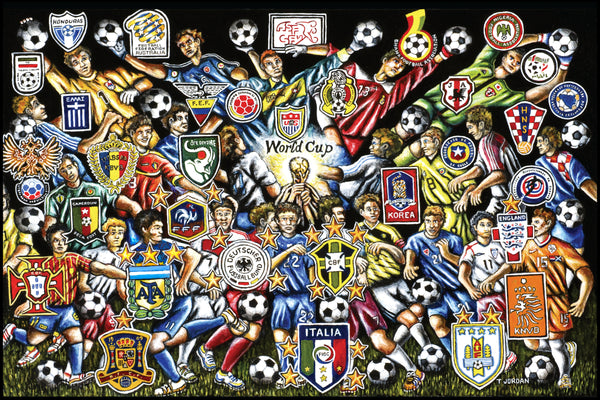 10% Off - World Cup Soccer -- by Thomas Jordan Gallery
