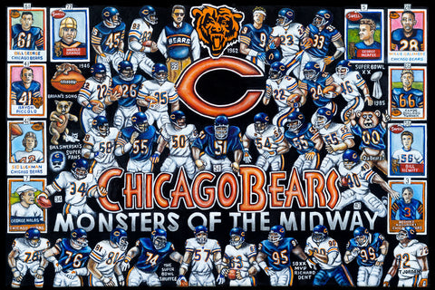 Chicago Bears Tribute -- by Thomas Jordan Gallery