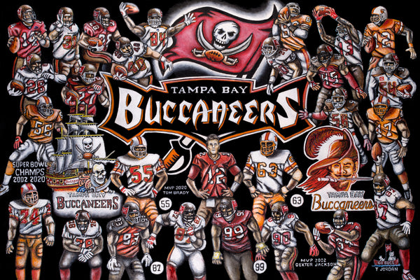 Tampa Bay Buccaneers Tribute -- by Thomas Jordan Gallery