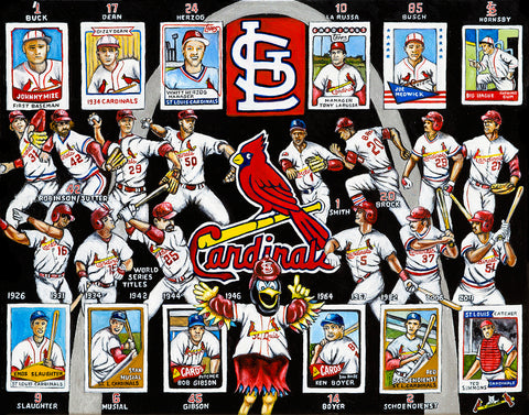 St. Louis Cardinals Tribute -- by Thomas Jordan Gallery