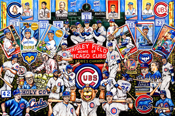 Chicago Cubs Tribute -- by Thomas Jordan Gallery