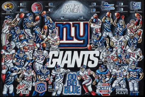 New York Giants Tribute -- by Thomas Jordan Gallery