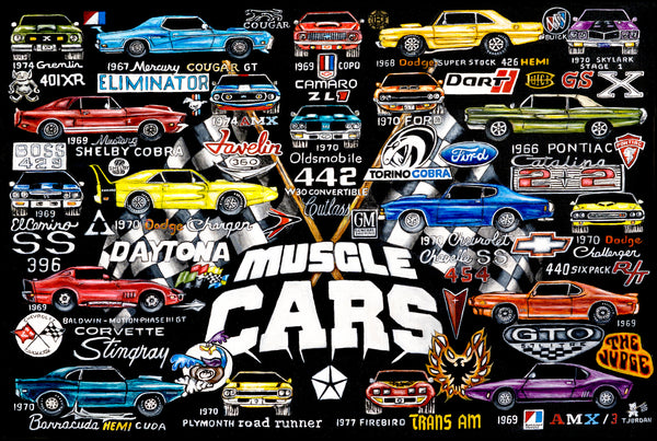 Muscle Cars Tribute -- by Thomas Jordan Gallery