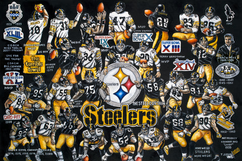 Pittsburgh Steelers Tribute -- by Thomas Jordan Gallery