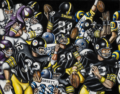 Super Steelers Trilogy -- by Thomas Jordan Gallery