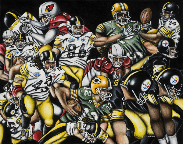 Super Steelers Trilogy -- by Thomas Jordan Gallery