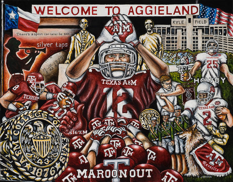 Welcome to Aggieland -- by Thomas Jordan Gallery